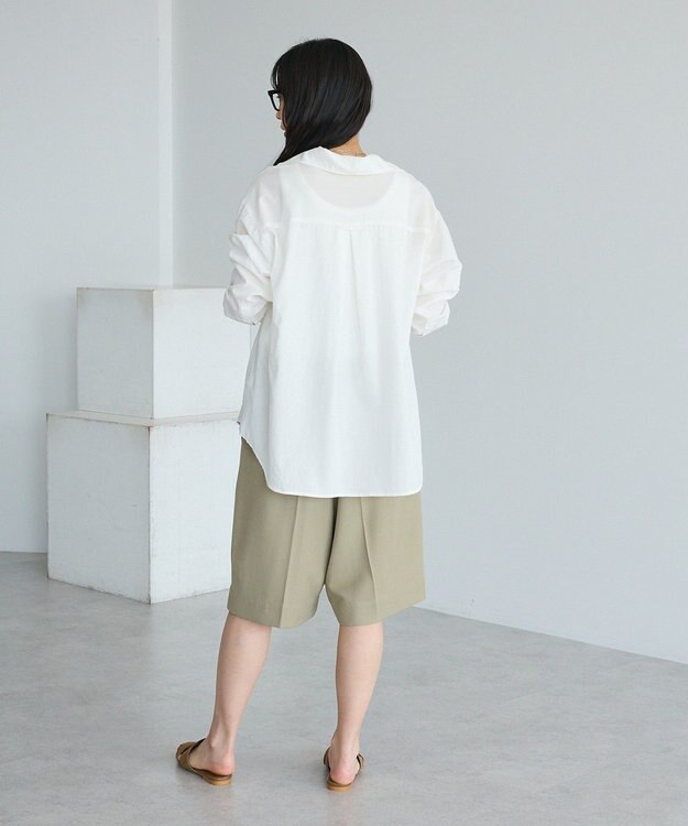 CRAFT STANDARD BOUTIQUE Vネックスキッパーシャツ Off White