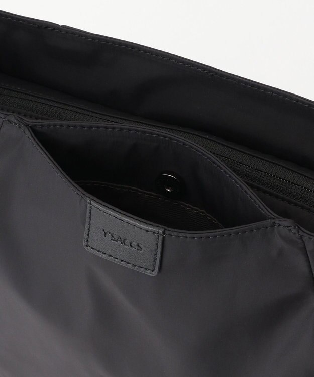 Y'SACCS 【ナイロンタフタ】トラベルショルダー ブラック