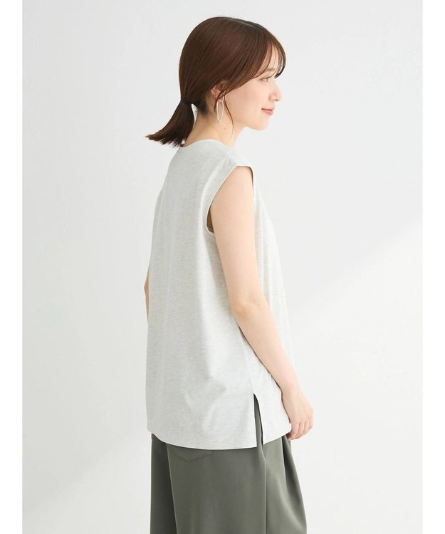 Green Parks 汗染み防止ノースリーブプルオーバー Light Gray Mixture