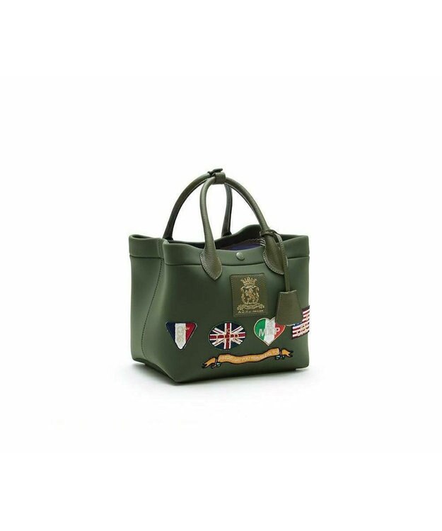 A.D.M.J. 【魔法の様に軽い】マジックライト/フラッグワッペントート21cm(Dカン付) KH/LAV