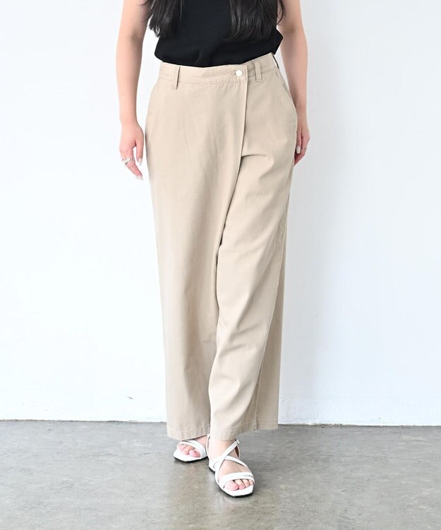 Pointer 日本製 本革ラインストラップサンダル オフホワイト