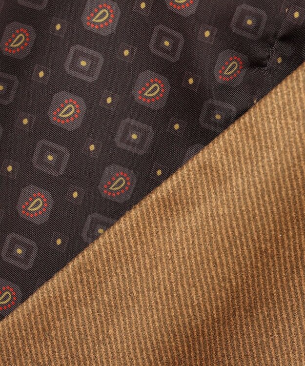 JOSEPH ABBOUD 【ストレッチ/スウェードタッチ/JAPANファブリック】コマ スウェード ベスト キャメル系