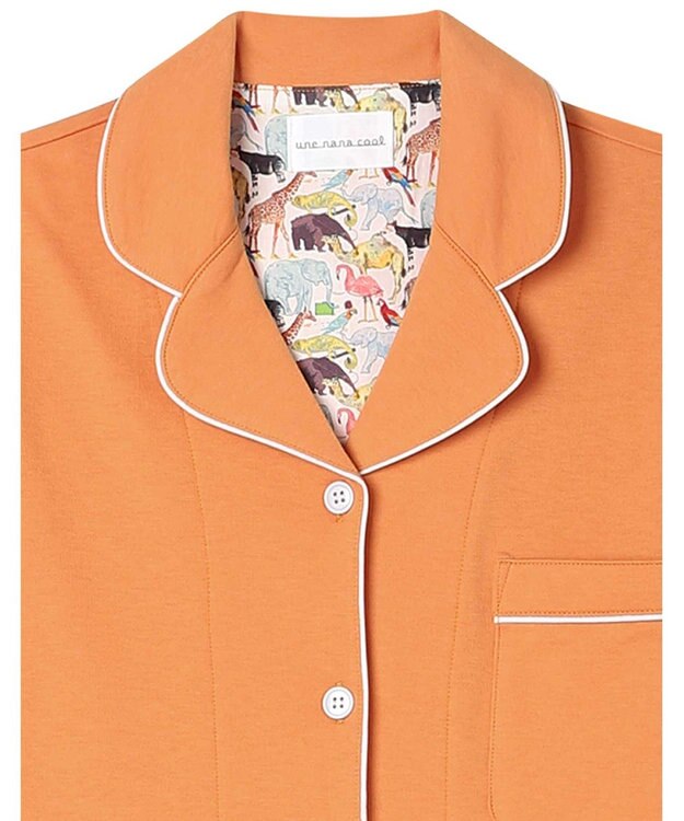 une nana cool 【綿100％】やわらかバズインレーパジャマ MADE WITH LIBERTY FABRIC OR