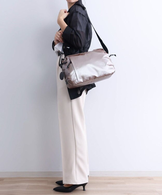 ACE BAGS & LUGGAGE Kanana project collection DYL ラポシュ ショルダーバッグ 68543 カナナプロジェクト メタリックトープ
