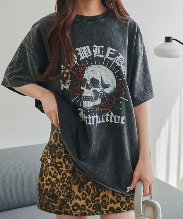 WEGO ヴィンテージウォッシュグラフィックBIGT 柄5