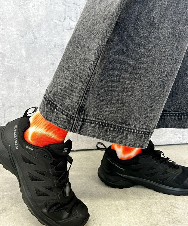 WEGO タイダイソックス（R） オレンジ