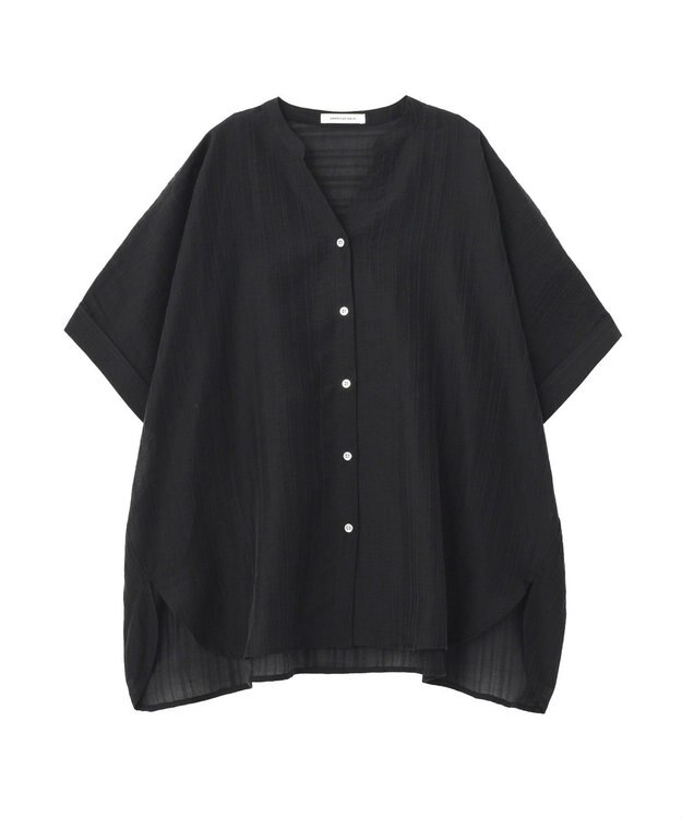 AMERICAN HOLIC スキッパードルマンビッグシャツ Black