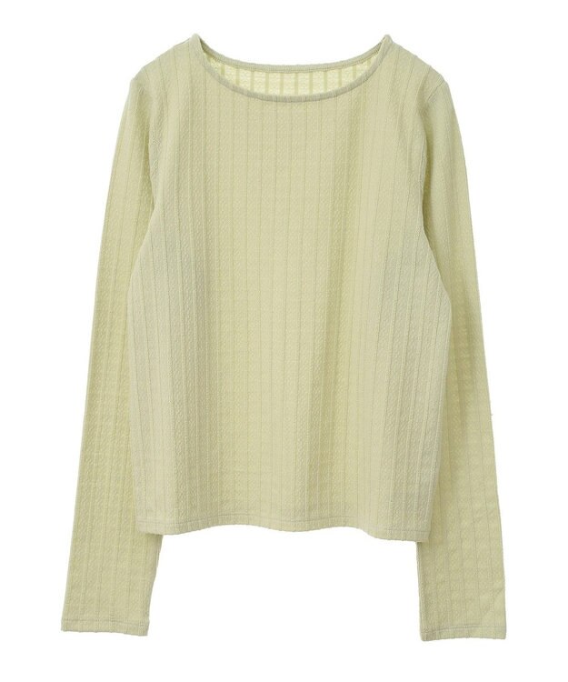 earth music&ecology ぽこぽこプルオーバー Mint