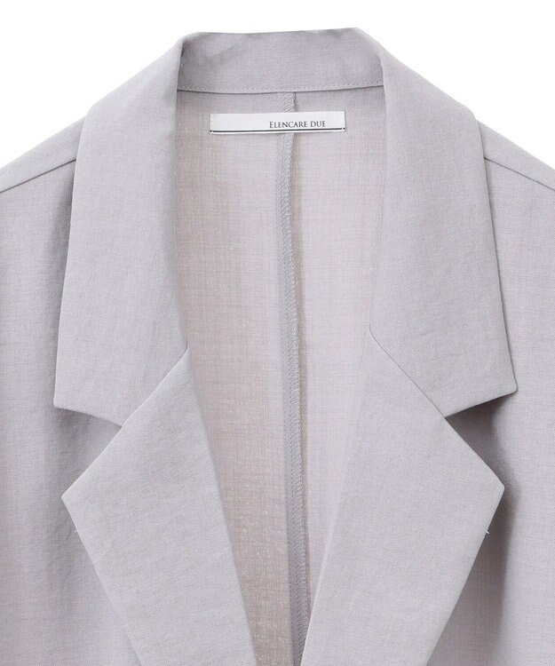 Green Parks ・ＥＬＥＮＣＡＲＥ　ＤＵＥ　ショートスリーブジャケット Light Gray