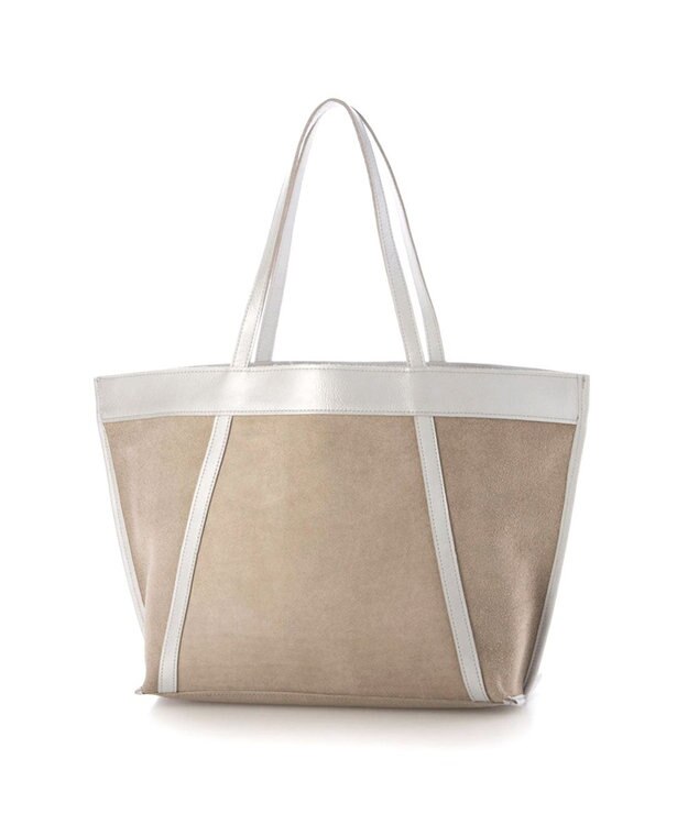 UNBILLION ペルケ perche / 撥水リバーシブルトートL シルバー