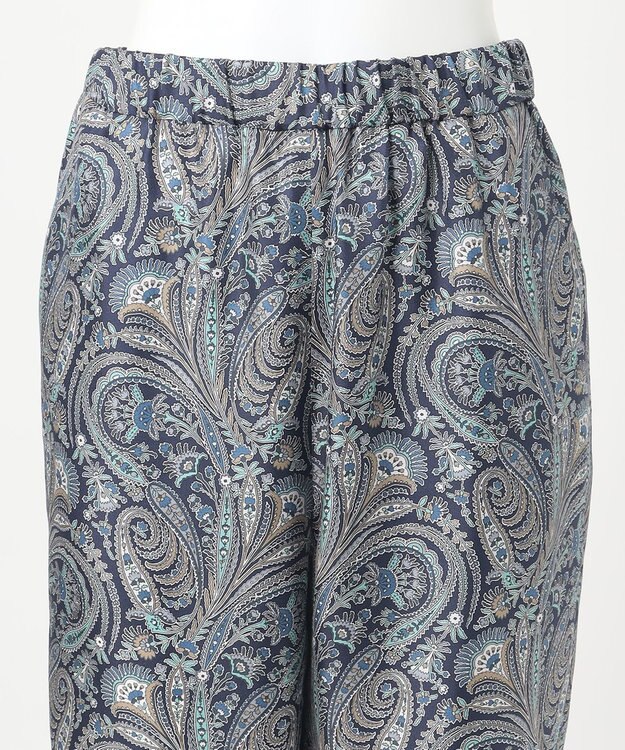 23区 【R(アール)】Ratti ペイズリープリント パンツ ネイビー系5