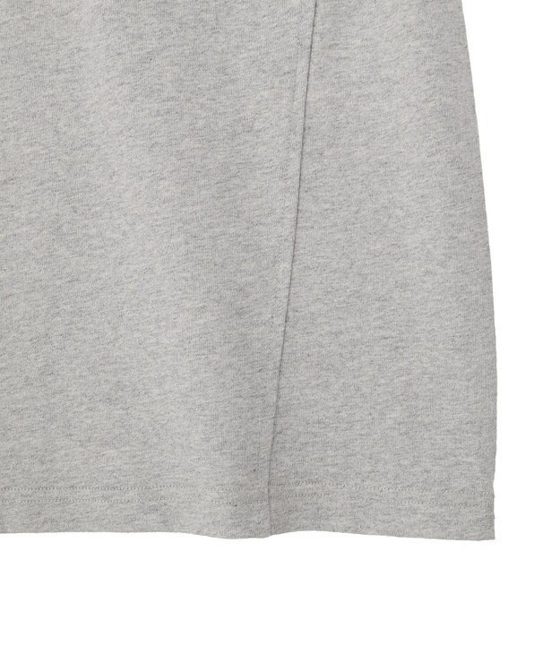 Green Parks ラガーシャツワンピース Gray Mixture