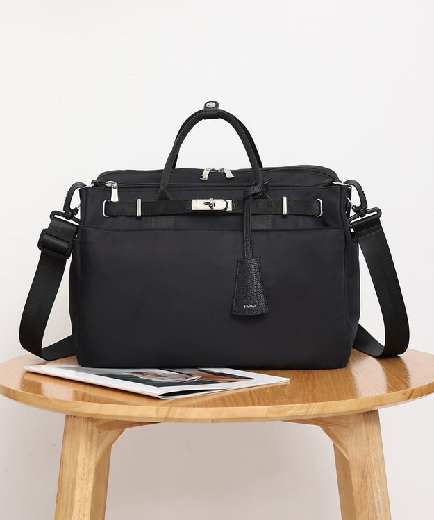 style code 【ナイロン４WAY仕様】ショルダー　リュック　PC収納可能 BLK/SLV7692