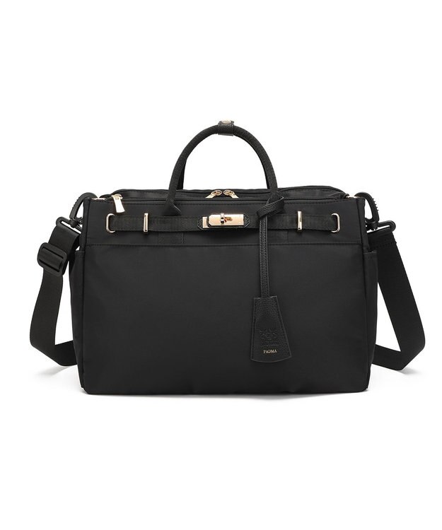 style code 【ナイロン４WAY仕様】ショルダー　リュック　PC収納可能 BLK/GLD7691