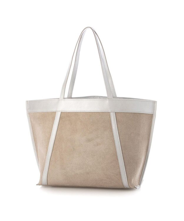 UNBILLION ペルケ perche / 撥水リバーシブルトートL シルバー