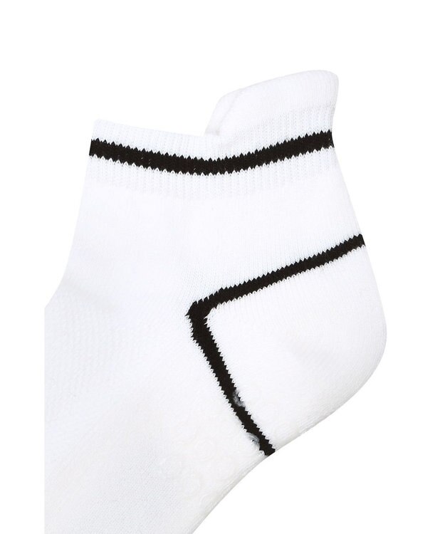 DAKS 【DAKS GOLF】ライン配色足首パイルソックス ハウスチェック