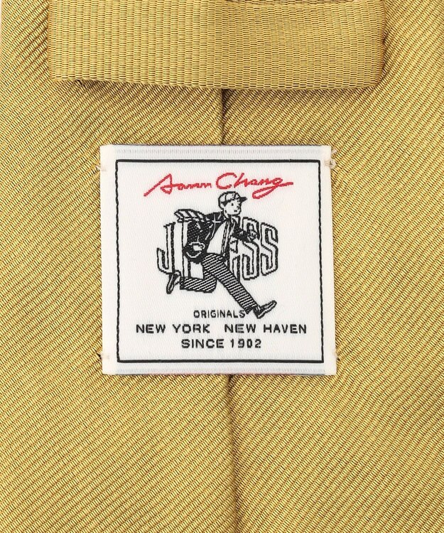 J.PRESS MEN 【AaronChang】ジャカード ネクタイ イエロー系