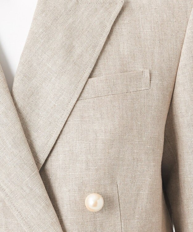 23区 【GOLD LABEL】MANTECO スーペリアリネン ジャケット フラックス系