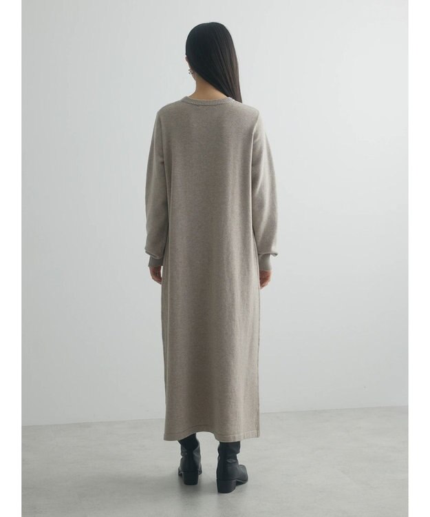 Green Parks armonia. ＳＥＴ２点ニットワンピース Beige