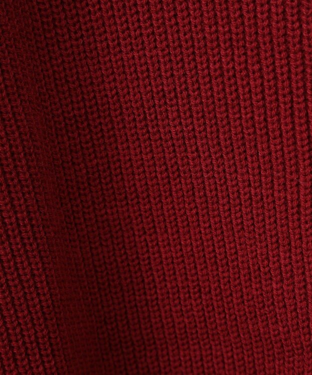 earth music&ecology ライン入りハイネックニットチュニック Light Gray Mixture