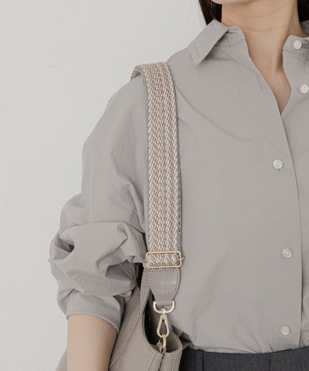 russet アレンジショルダーベルト【ミックステープ】(CE-1147) L.Gray