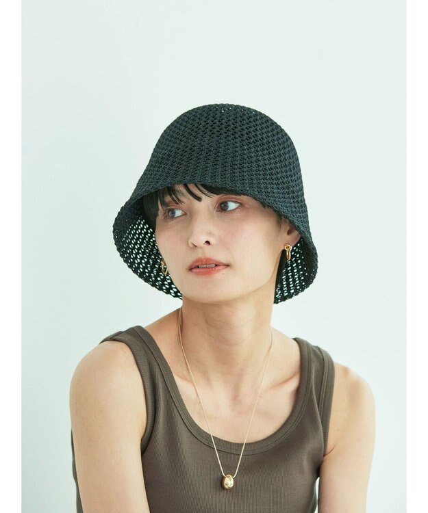 AMERICAN HOLIC 透かしサーモハット Black