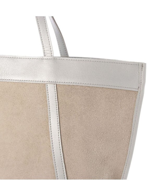 UNBILLION ペルケ perche / 撥水リバーシブルトートL シルバー