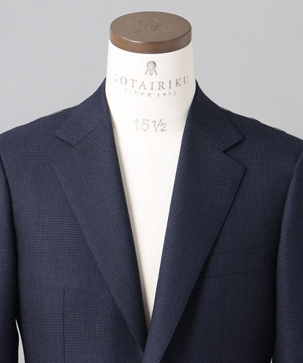GOTAIRIKU 【Ermenegildo Zegna】ISLAND FLEECE スーツ ネイビー系4