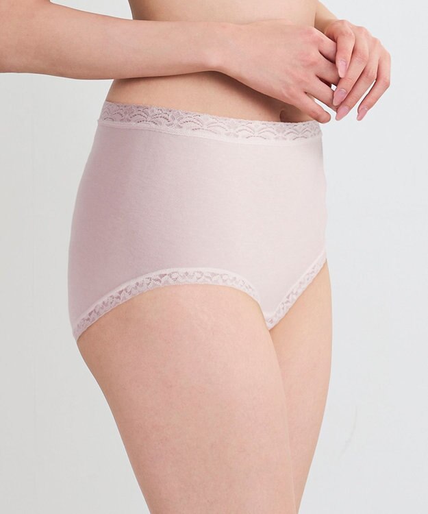 WACOAL 【ディアヒップ】 ショーツ はきこみ丈ふかめ 綿混(身生地) ヒップを包みこむフィット感 やさしいはきごこち PPA112 /ワコール ピンク