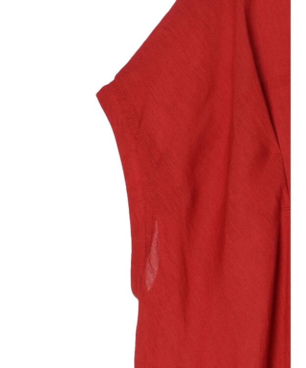 CRAFT STANDARD BOUTIQUE ウ゛ィンテージボイルタックチュニック Red