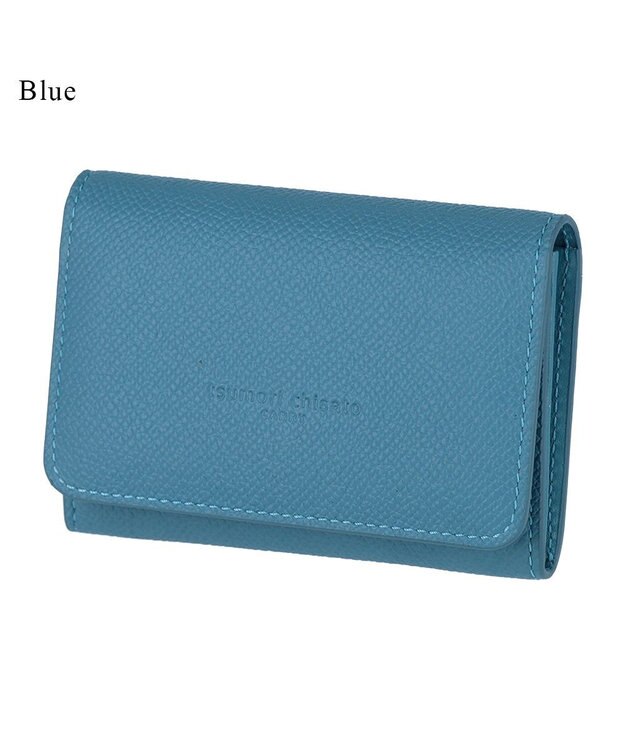 tsumori chisato CARRY ラックスtcネーム 名刺入れ ブルー