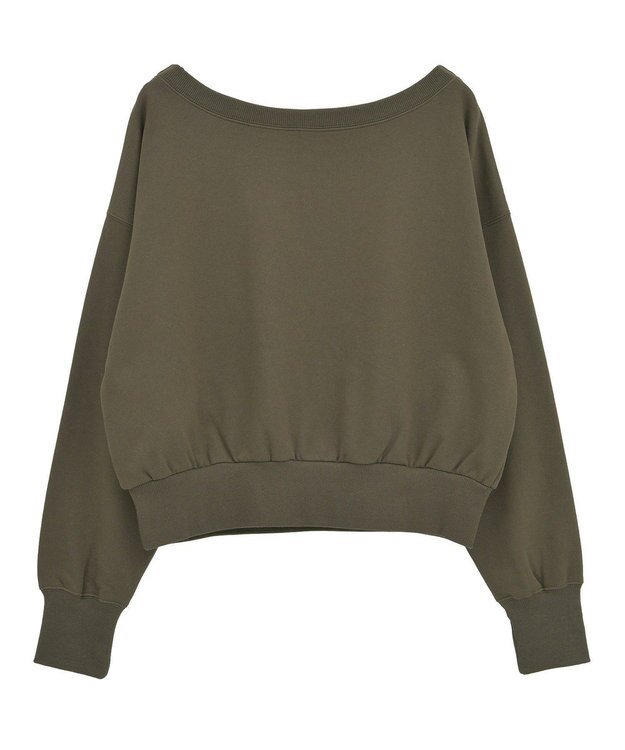 Green Parks オフショルスウェット Brown