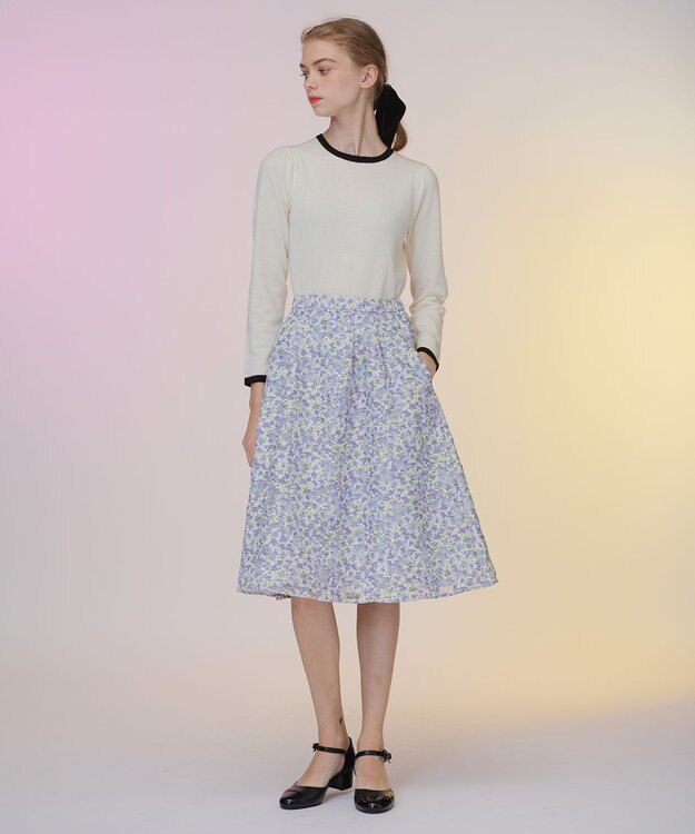 TOCCA 【洗える！】FLEURETTE スカート ライラック系5