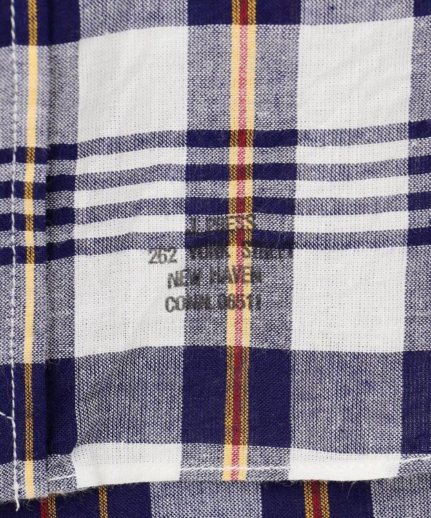 J.PRESS MEN 【KING SIZE】インディアンマドラスチェック シャツ / B.D. ネイビー系3