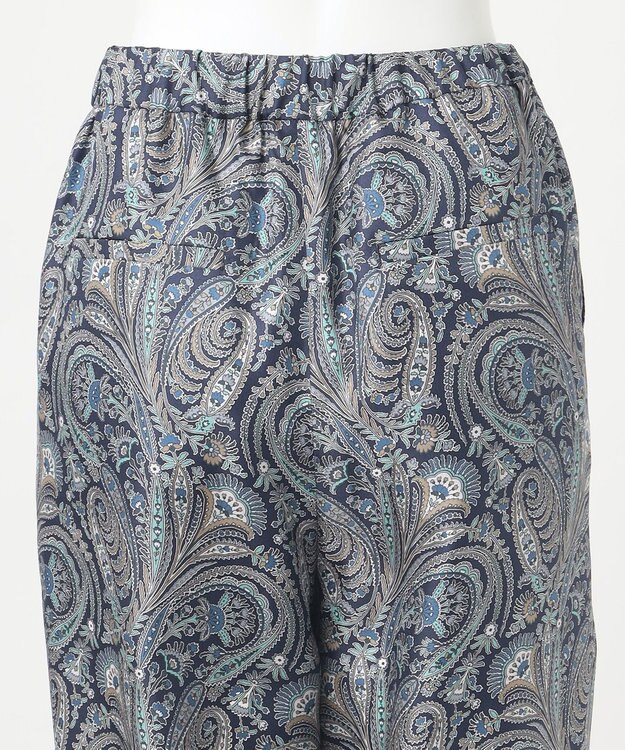 23区 【R(アール)】Ratti ペイズリープリント パンツ ネイビー系5