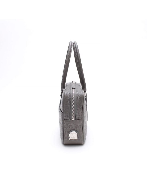A.D.M.J. 牛革 ボストンバッグ 28cm※SILVER金具 SUNAIRO
