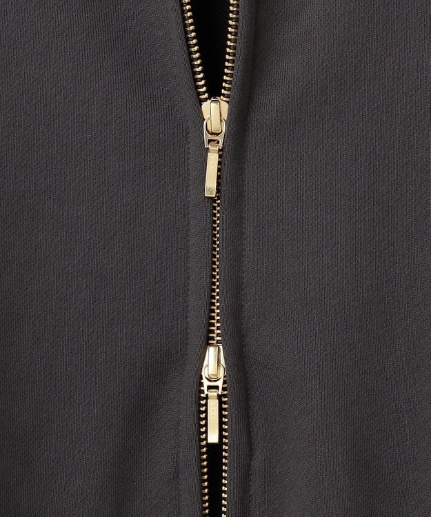 23区 S 【WEB＆一部店舗限定】クリアコットンテリー ダブルジップ ブルゾン グレー系