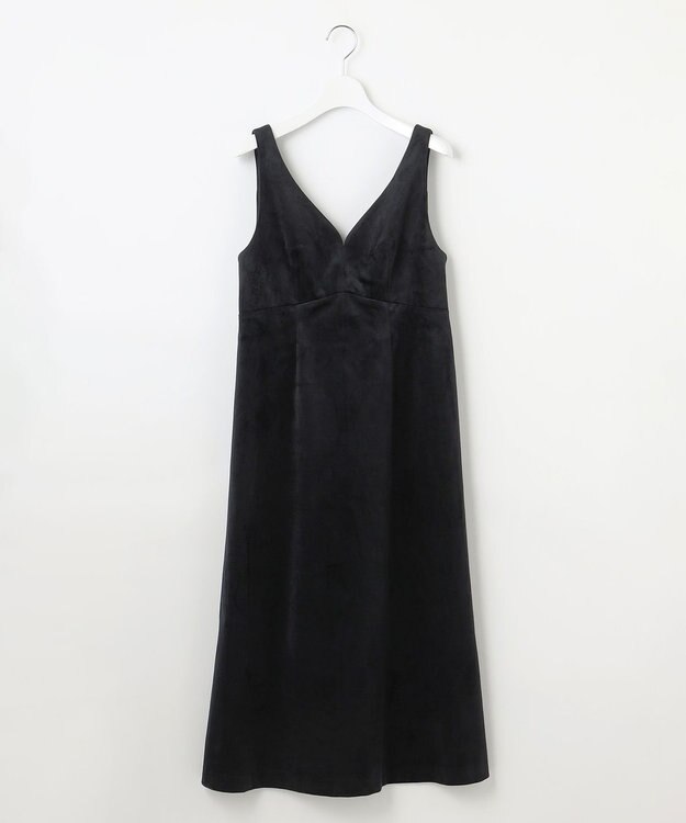 Feroux ベロア ジャンパースカート ブラック系