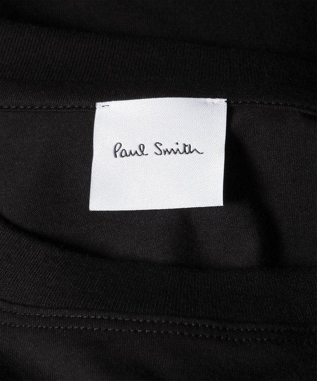 Paul Smith ロゴレース 半袖Tシャツ ブラック