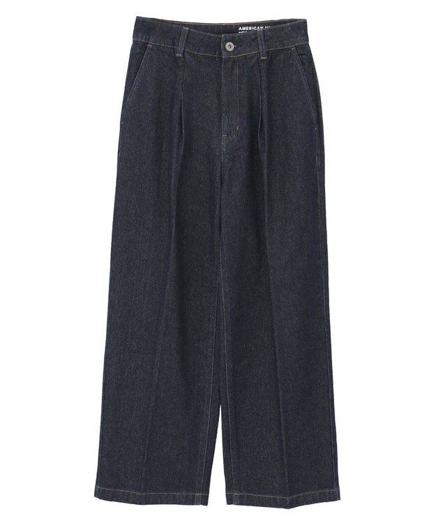 AMERICAN HOLIC タックワイドデニム One Wash