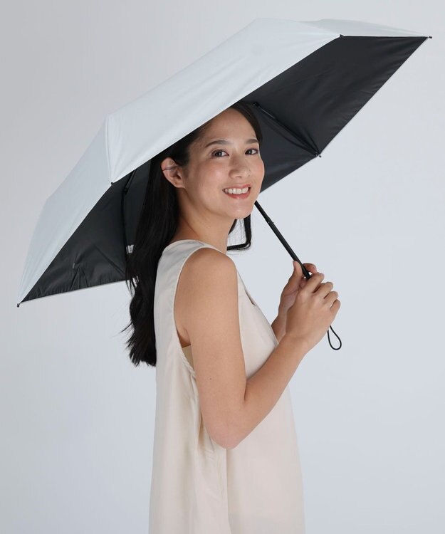 WEGO 【晴雨兼用/折りたたみ傘/紫外線対策/日焼け対策】PROTECT U ホワイト
