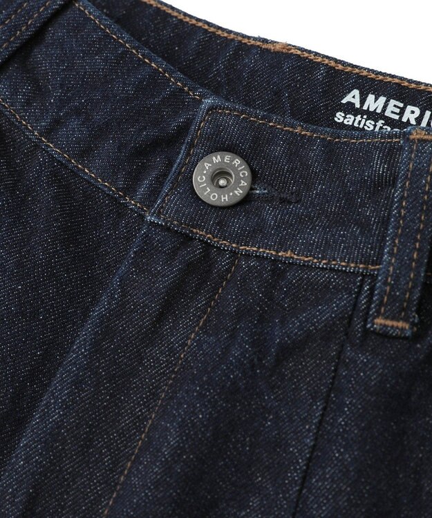 AMERICAN HOLIC タックワイドデニム One Wash