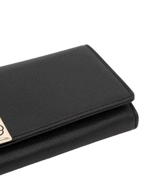 CLATHAS エクセ かぶせ長財布 ブラック