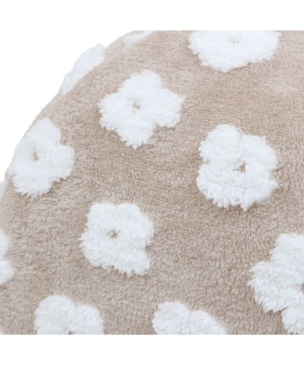 PET PARADISE ペットパラダイス 遠赤外線  ボアハウス 《お花柄》 小型犬 ベージュ