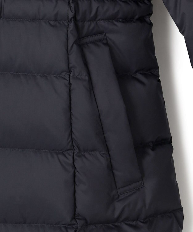 23区 L 【VERY掲載/新色追加】シレータフタ ロング ダウンコート ネイビー系