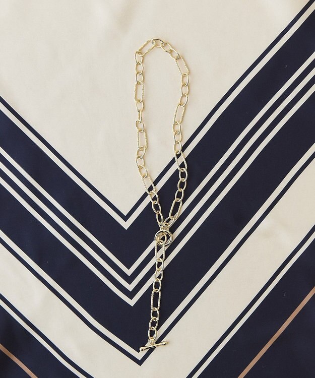 AMERICAN HOLIC チェーンMIXデザインネックレス Gold