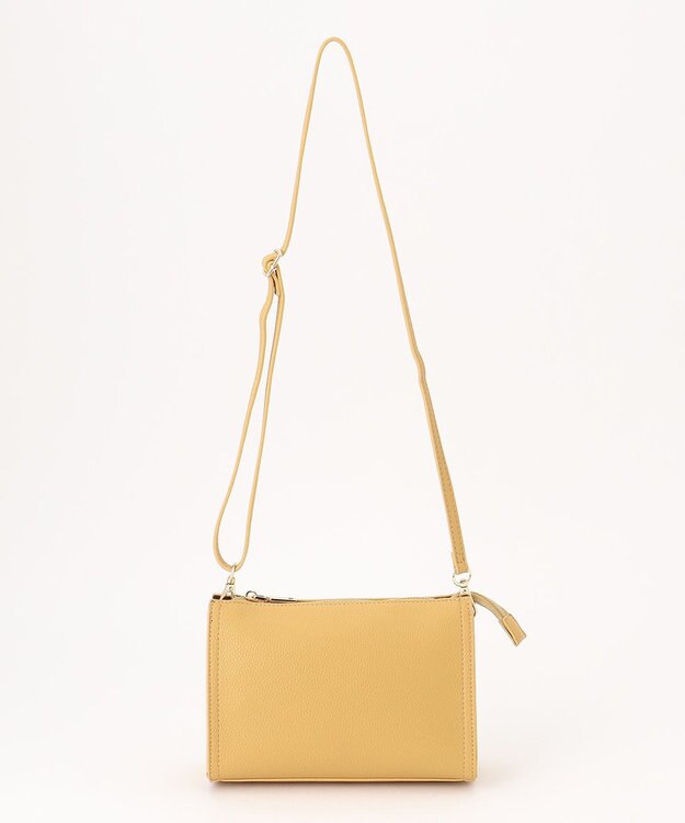 UNBILLION 【テレビ ドラマ着用アイテム】cachecache WEB限定スカーフ付ボックスショルダー マスタード