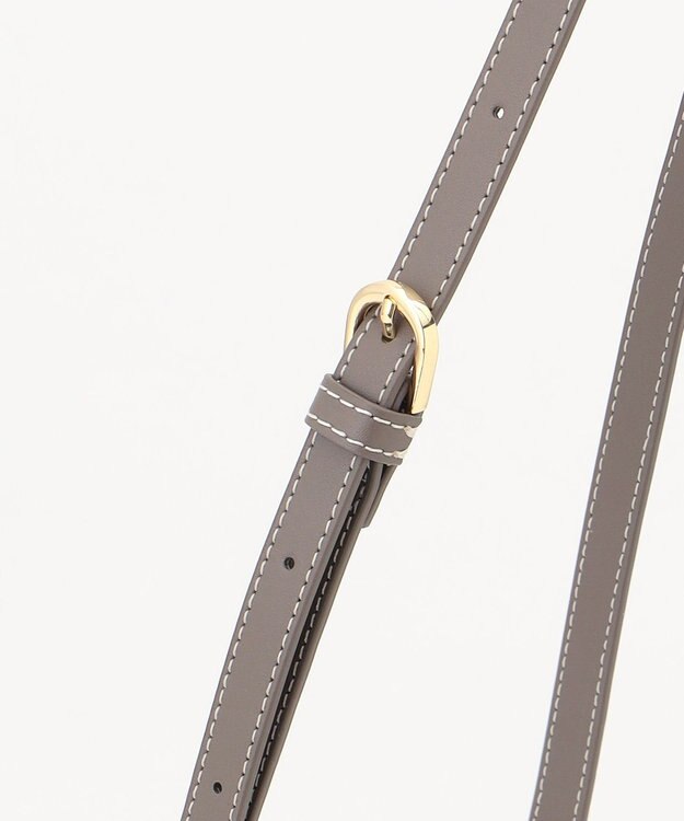 LA BAGAGERIE ポリエステルキャンバス　タックポシェット ネイビー