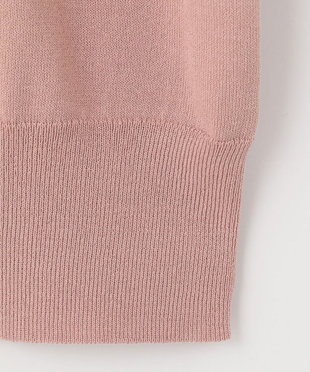 ANY SIS 【洗える】バルーンスリーブ ニットＴシャツ スモーキーピンク