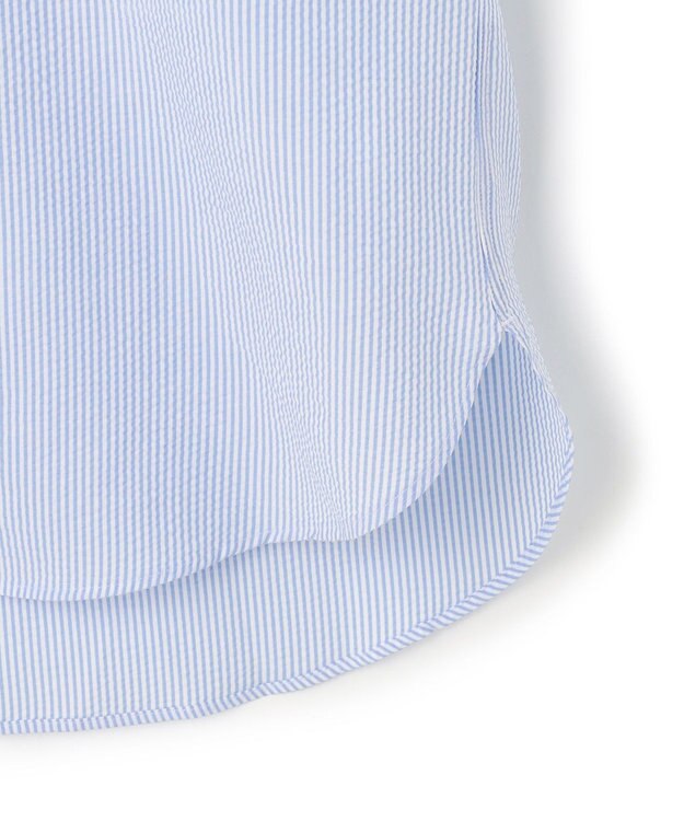 J.PRESS MEN 新色追加【 高通気性 / 軽量 / ノンアイロン / 撥水】【BEAT HEAT SYSTEM】半袖シャツ / B.D. サックスブルー系1